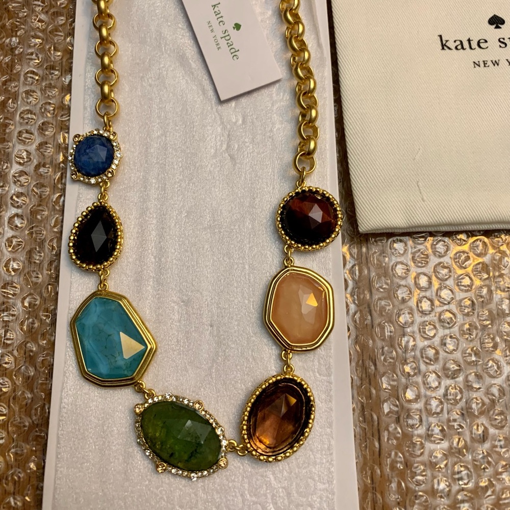 Kate Spade Perfectly Imperfect Stone Necklace - Picture 3 of 6